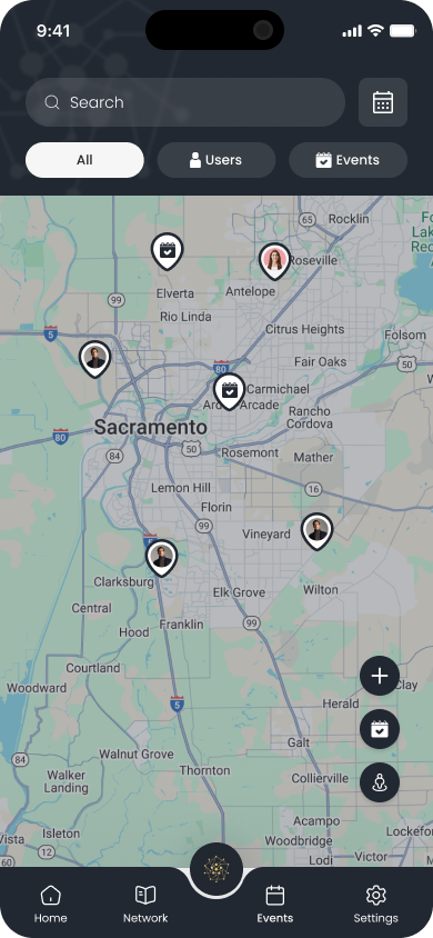Droozi App Map View